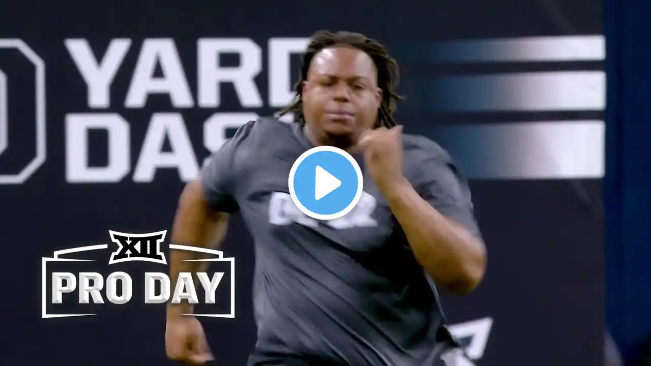 DL 40-Yard Dash | Big 12 Pro Day 2025