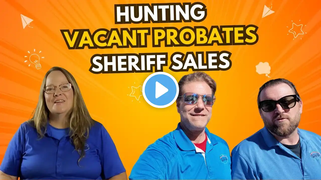 Hunting Down Vacant Probate Homes - The Neanderthals Go Door-Knocking! #realestate #probate #life