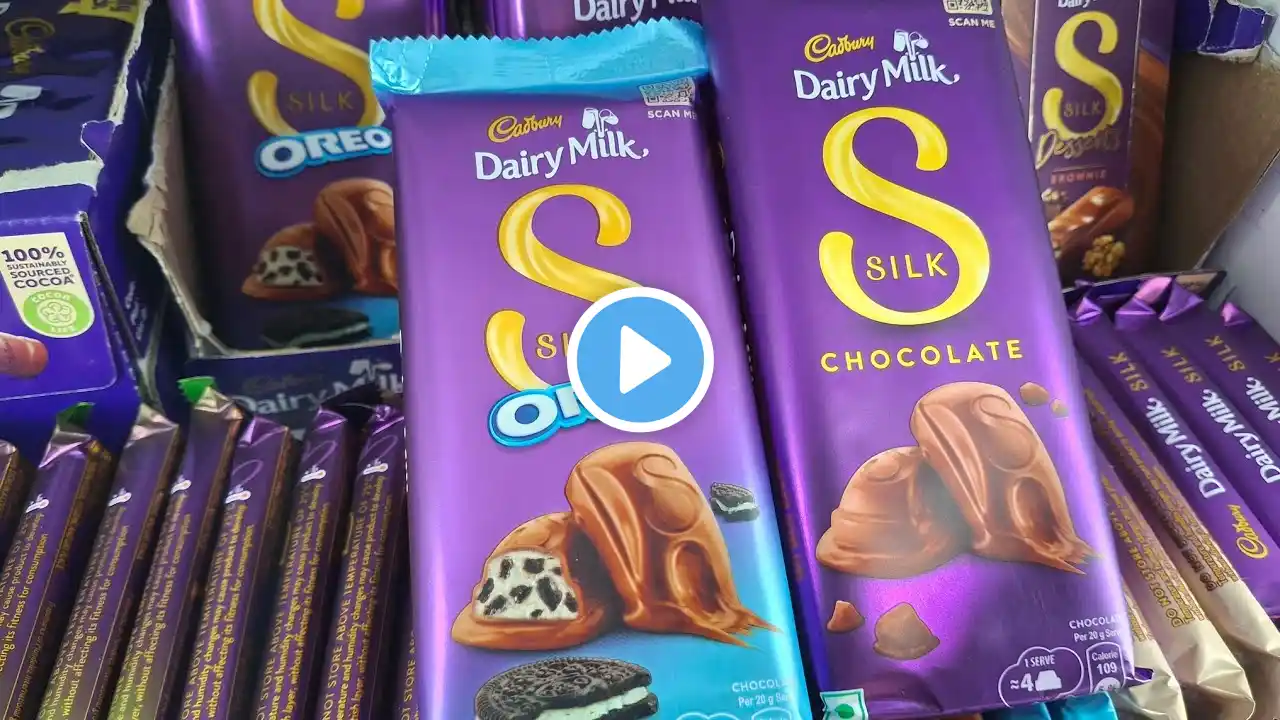 Cadbury Silk & Oreo Chocolate lover's🫠❤️🍫#chocolate #shorts #love #Silk #cadbury #shortvideo #short