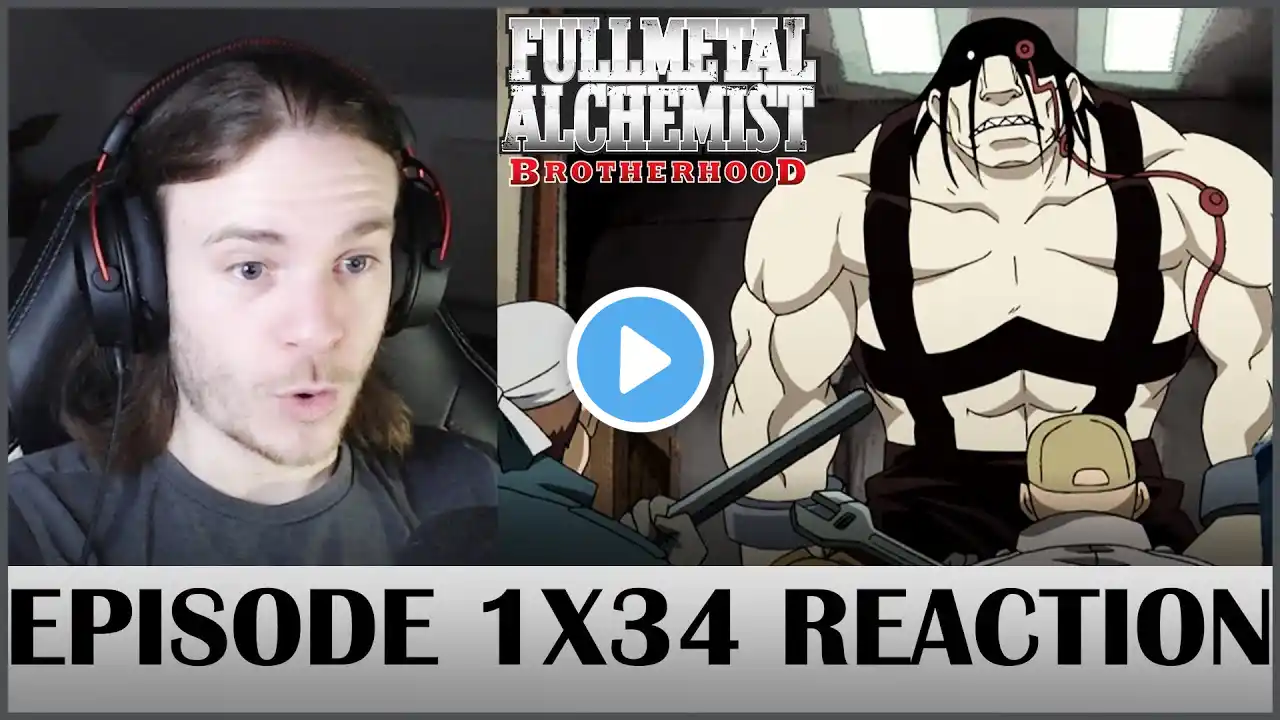 Fullmetal Alchemist: Brotherhood "Ice Queen" - REACTION - Episode 34