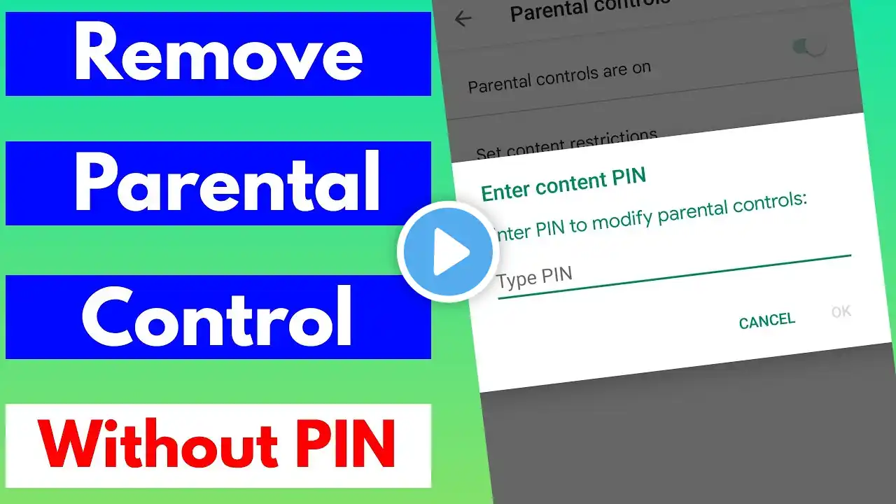 How To Remove Parental Control on Google Account Without Password 2023