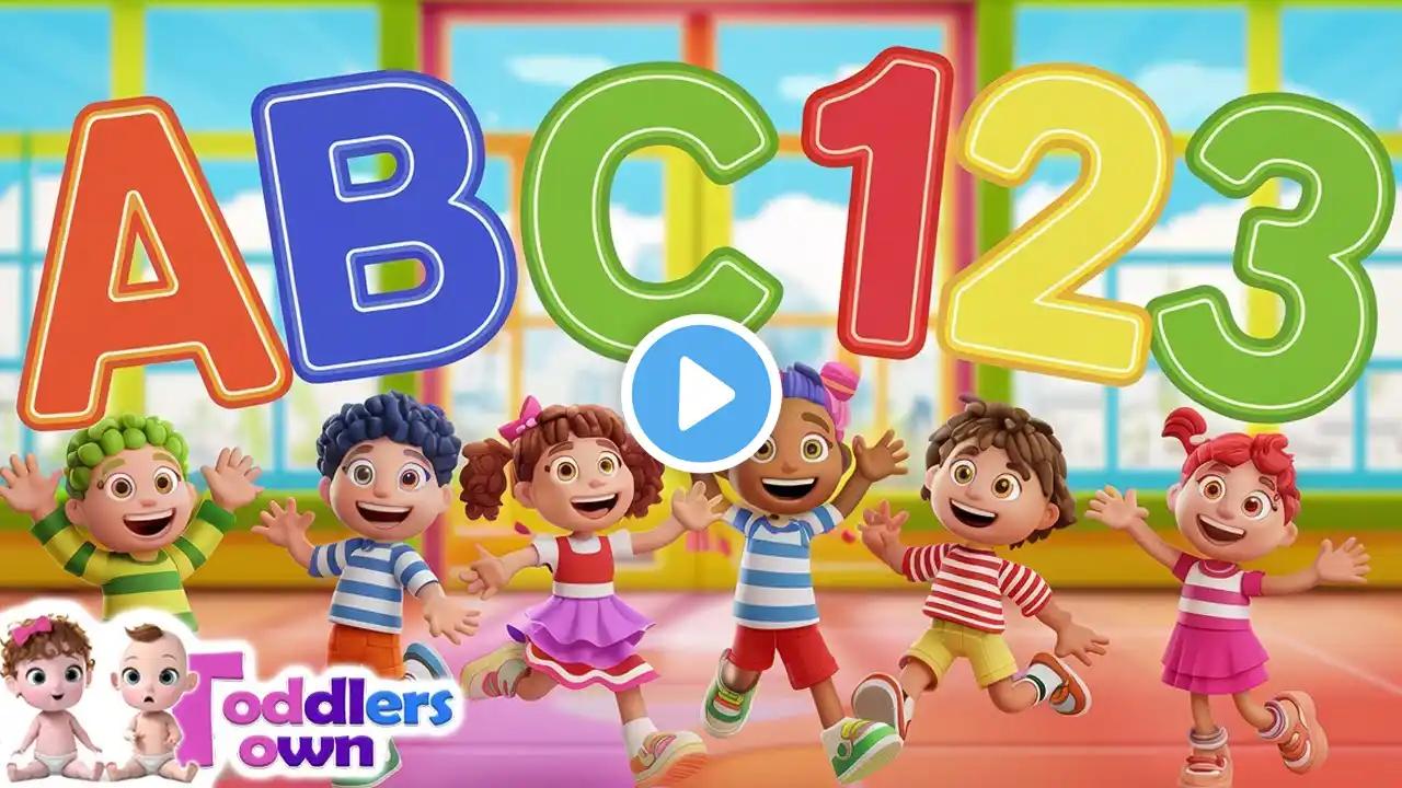 ABC and 123 Learning Videos For 3 Years Olds | Learn ABC Phonics Shapes Numbers Colors | #kidsvideos