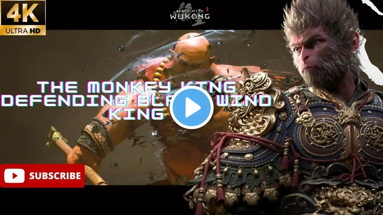 Black Myth: Wukong – Defense the Black Wind King ULTRA Realistic Graphics Game play [4K 60FPS HDR]