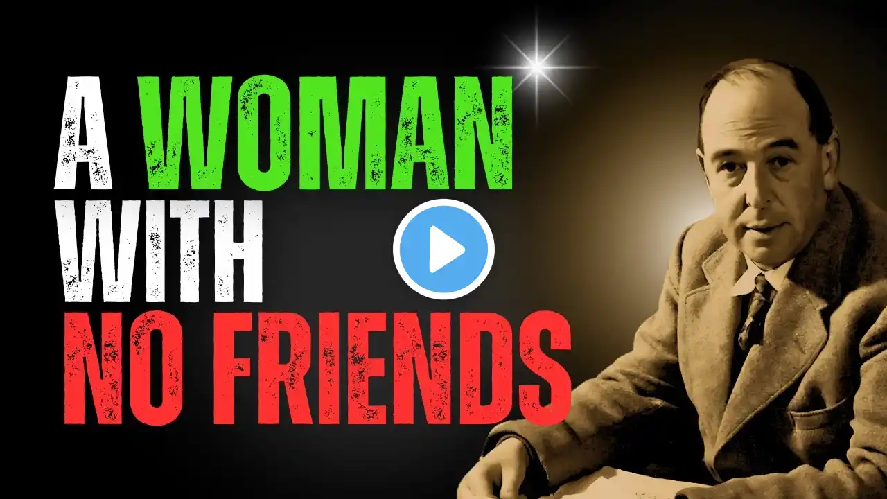 A Woman Who WALKS ALONE with NO FRIENDS  | C.S Lewis Sermons 2025