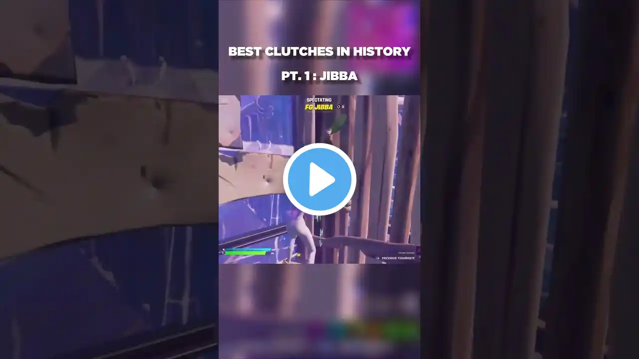 BEST CLUTCHES IN FORTNITE HISTORY 😱 pt.1