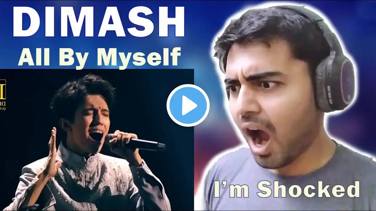 Dimash - All By Myself ( REACTION ) First Time Listening to Dimash !!