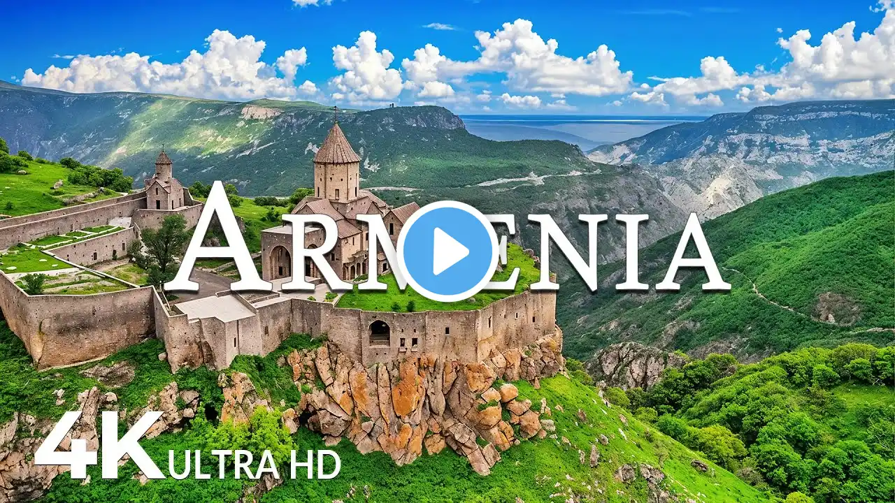 ARMENIA 4K UHD - Stunning Footage, Scenic Relaxation Film With Calming Music - 4K Video Ultra HD