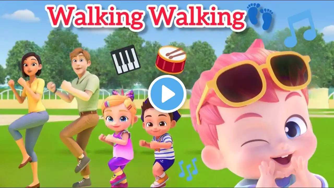 Walking Walking Song (Part 2) | Bebefinn | Rhymes For Nursery Class In English @PerhayLikhayCartoon