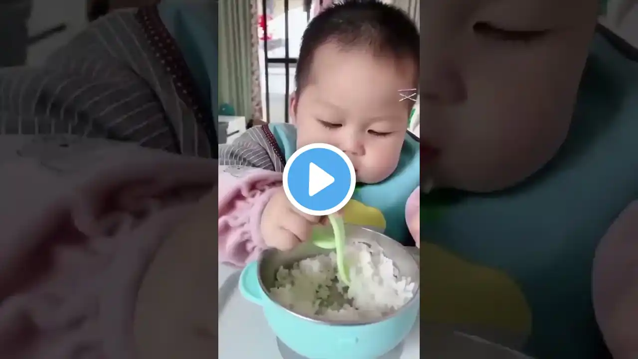baby eating food 🍔 #cute #shorts #baby #youtubeshorts #status