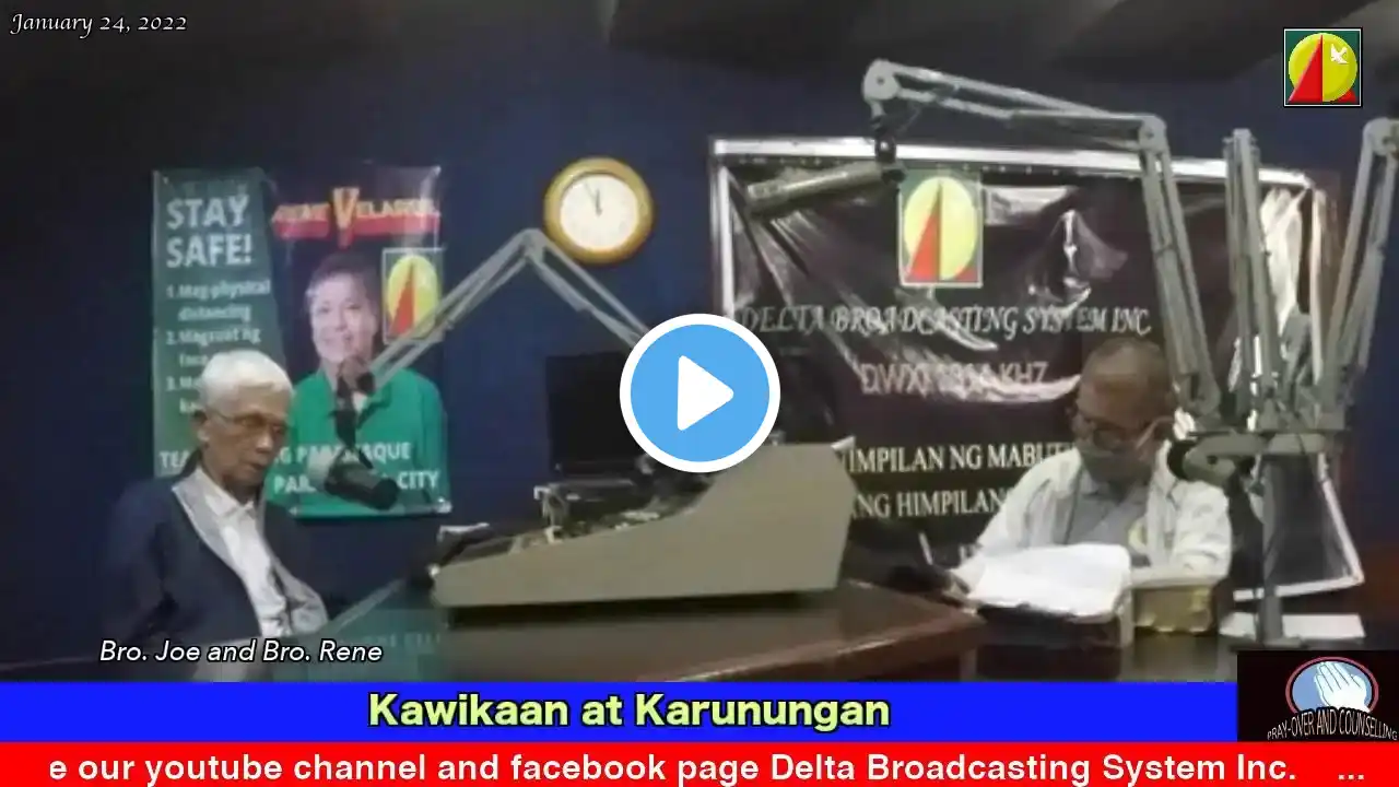 DWXI 1314 AM Livestream (Monday - January 24, 2022) #kawikaanatkarunungan