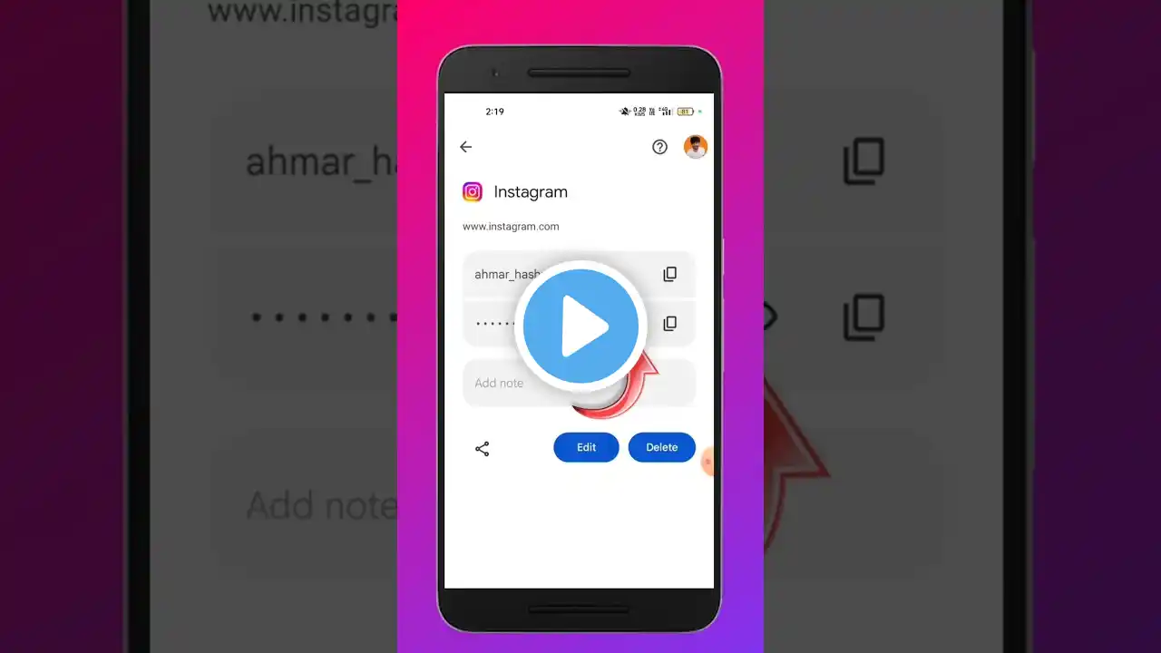 Instagram Ka Password Kaise Pata Kare | How to See Instagram Password