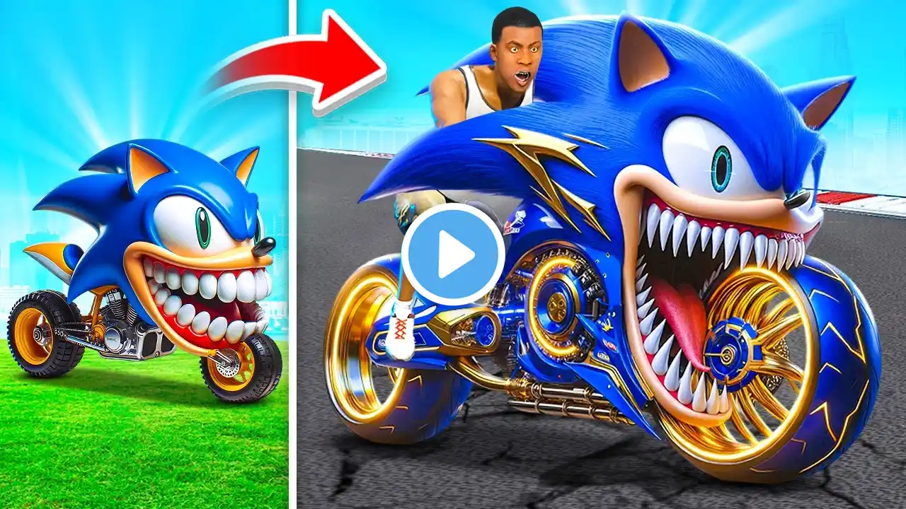 $1 To $1,000,000 SONIC BIKE In GTA 5!