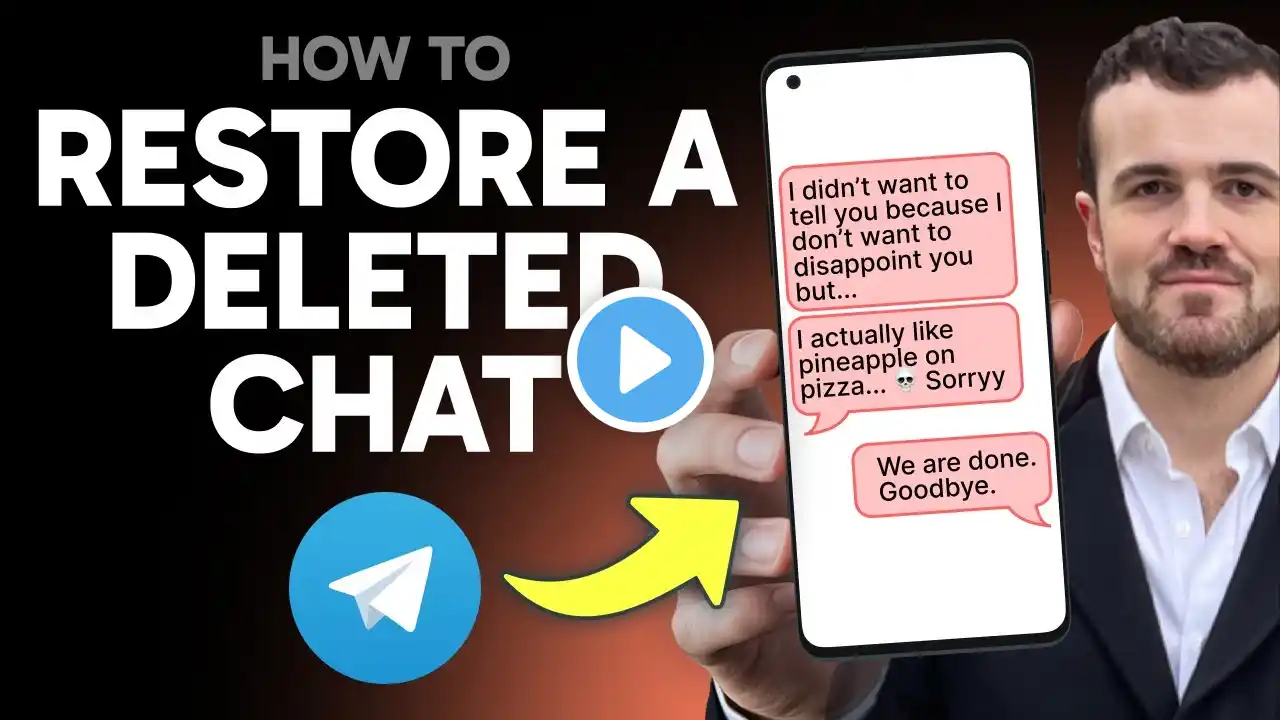 How to Restore a Deleted Chat in Telegram (Step by Step) 2025