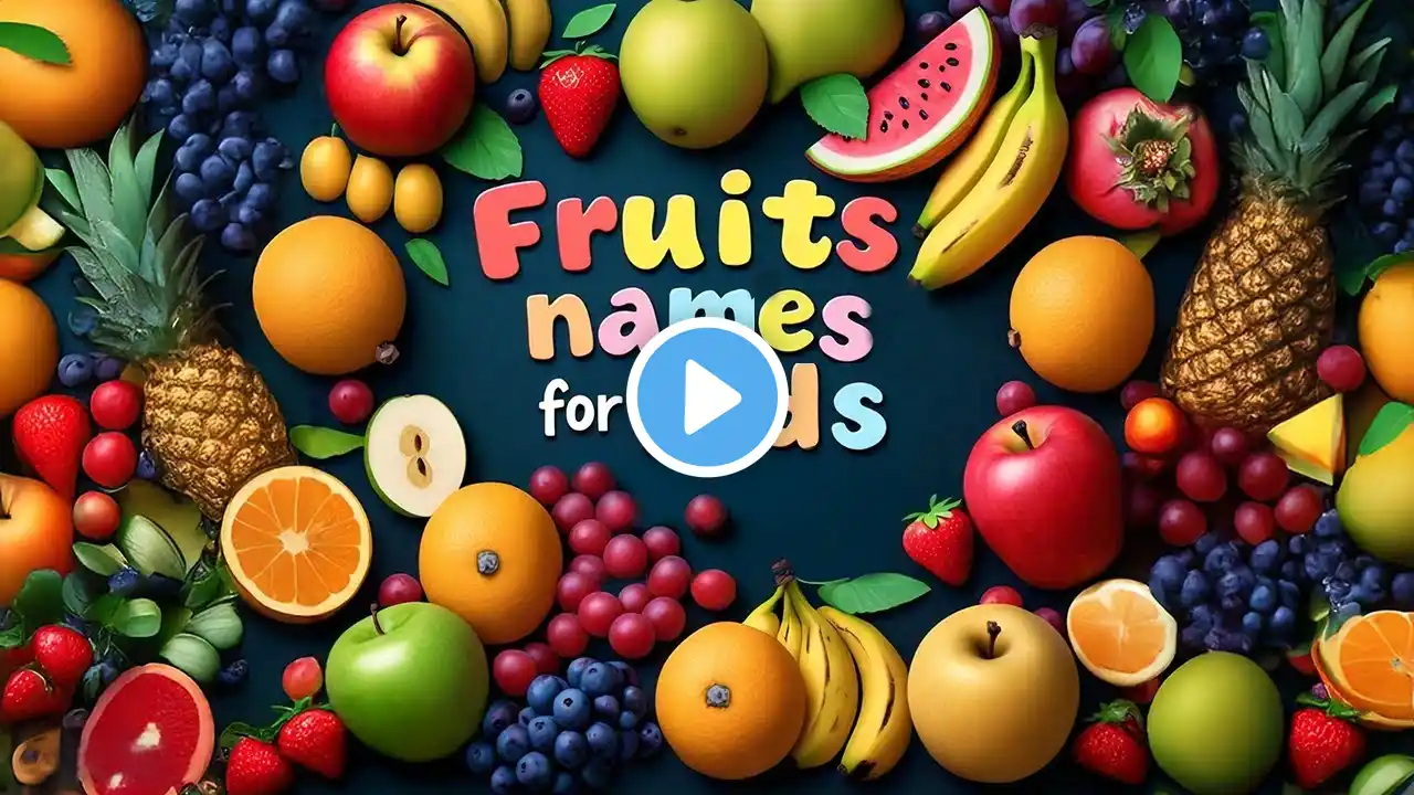 Fruit Fun: Learn the Names of Delicious Fruits in English! 🍎🍌🍓