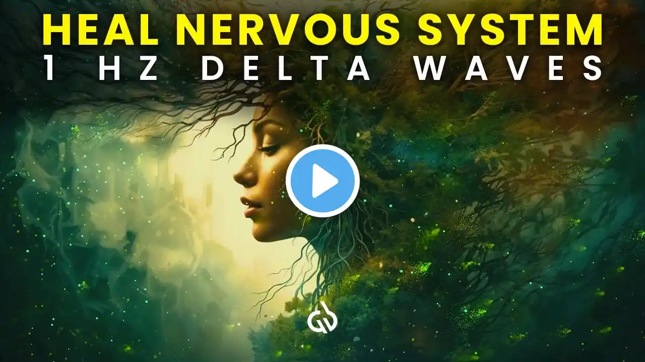 Nervous System Healing & Stress Relief: 1 Hz Delta Binaural Beats