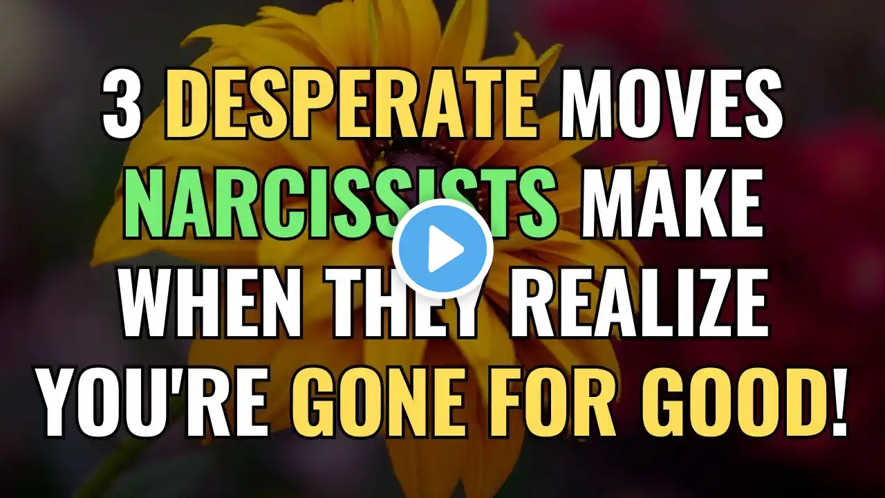 3 Desperate Moves Narcissists Make When They Realize You're Gone for Good! | Sigma | NPD | Empaths