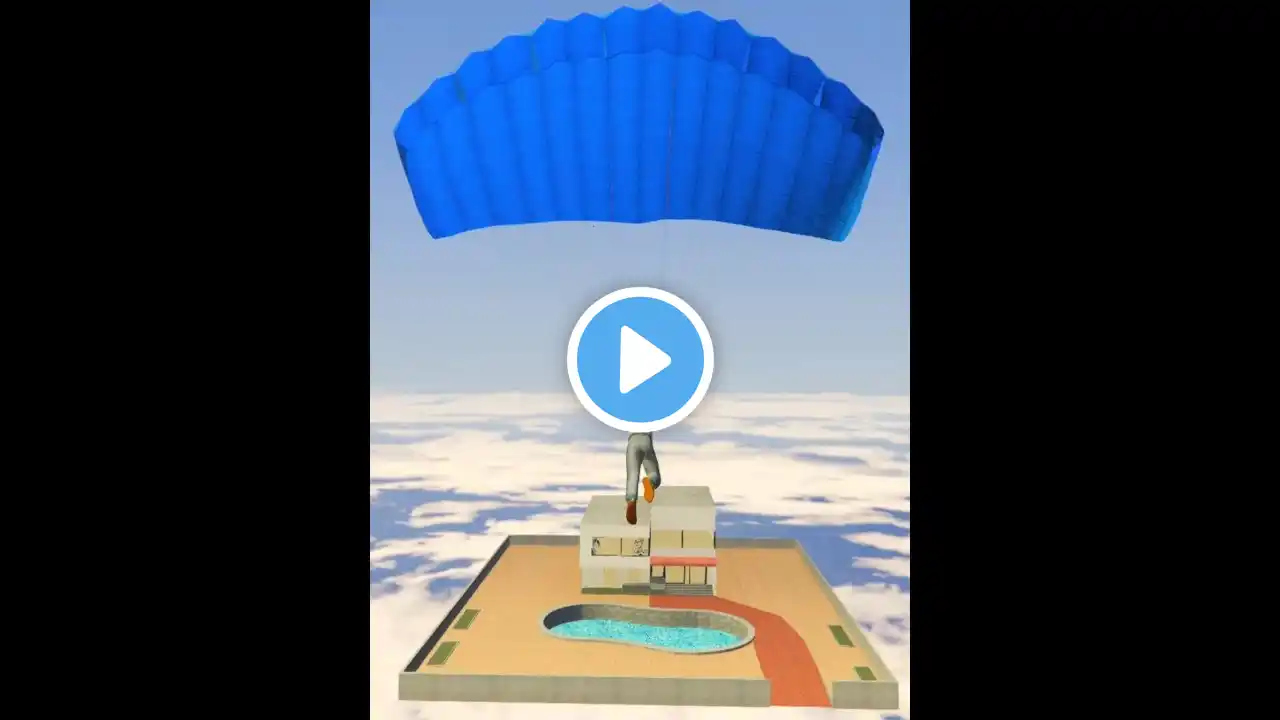 FRANKLIN HOUSE STUCK IN SKY 😱 - Indian Bike Driving 3d | #shorts #maxer