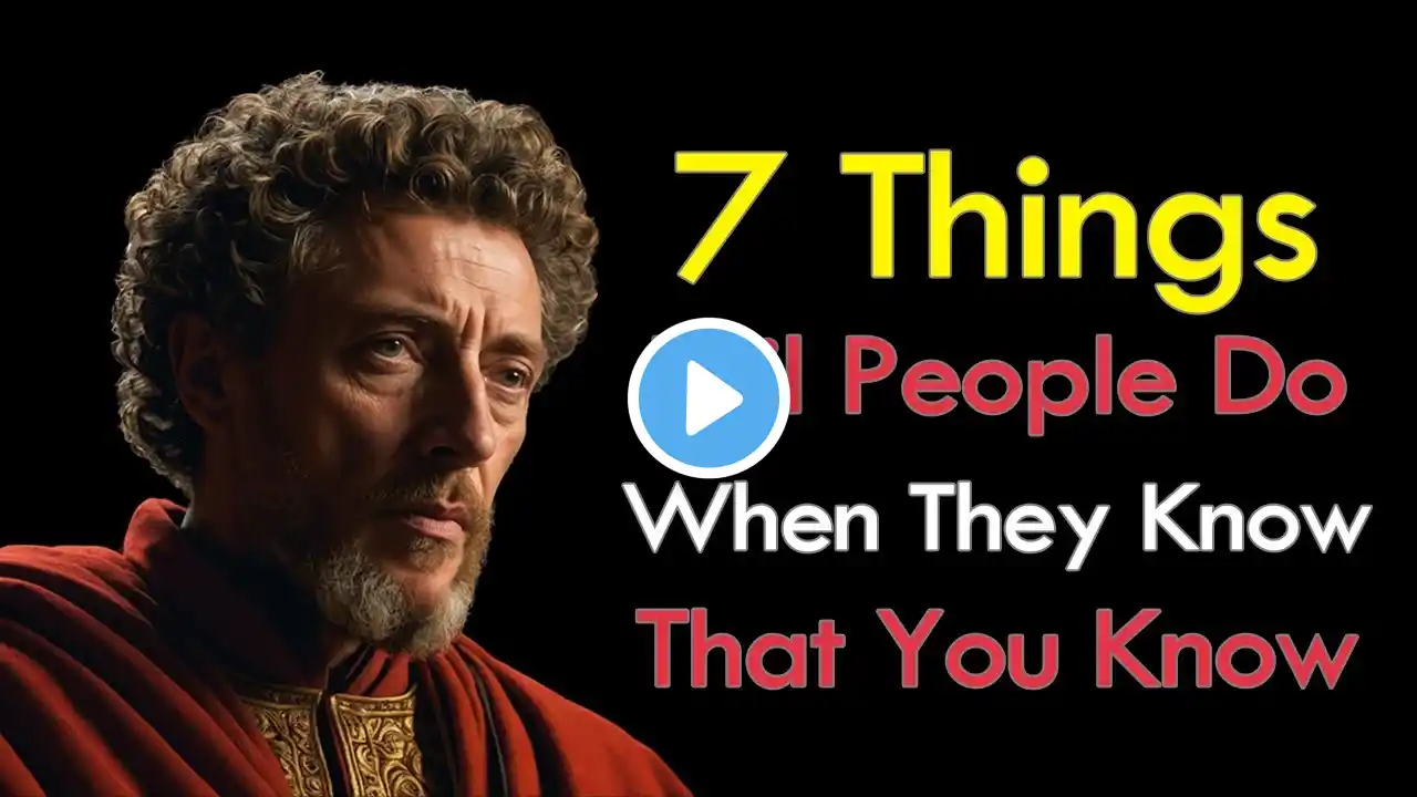 7 Things Evil People Do When They Know That You Know | Stoicism