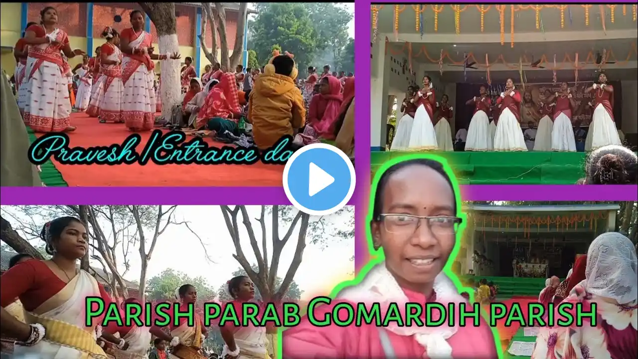 Christ Raja parab||Gomardih Parish parab|| ||Heart touching Vlogs||🥳🤗🤗❤️❤️