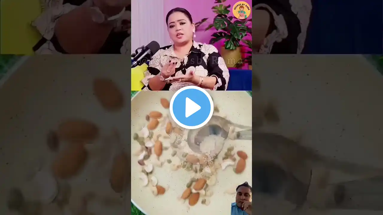 Bharti Singh's Viral Dry Fruit Chocolate #shorts #bhartisingh #recipe