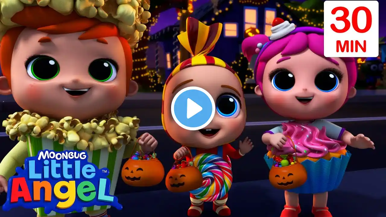 Spooky Costume Song | Little Angel | Trick or Treat | Spooky Halloween Stories For Kids