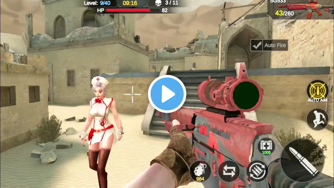 Cover Action : Free Team Shooter - Gun Strike Ops Android GamePlay #14