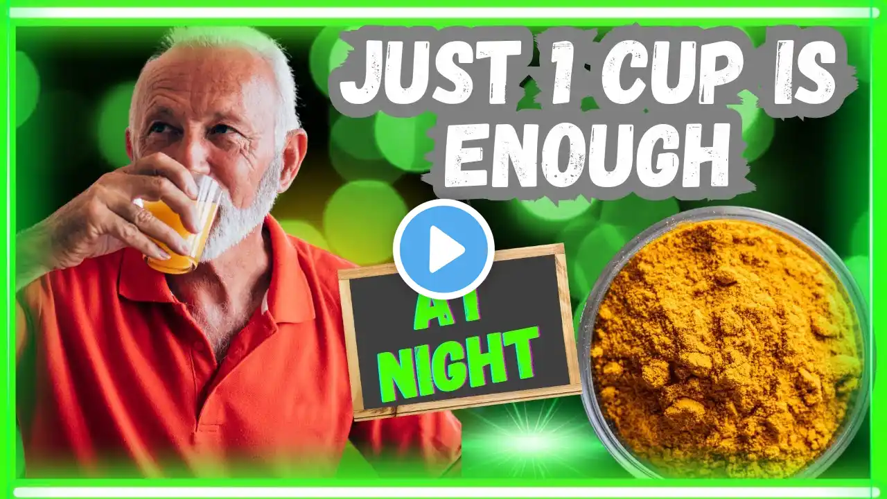 TURMERIC WATER AT NIGHT BENEFITS.DOCTORS NEVER SAY 10 HEALTH BENEFITS TURMERIC WATER.