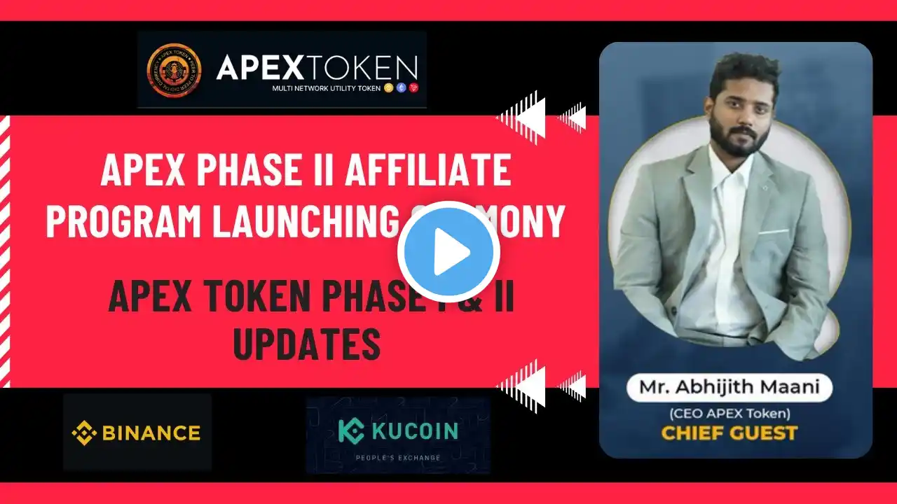 Apex Token Phase 2 Affiliate Program Started | Withdrawal Updates