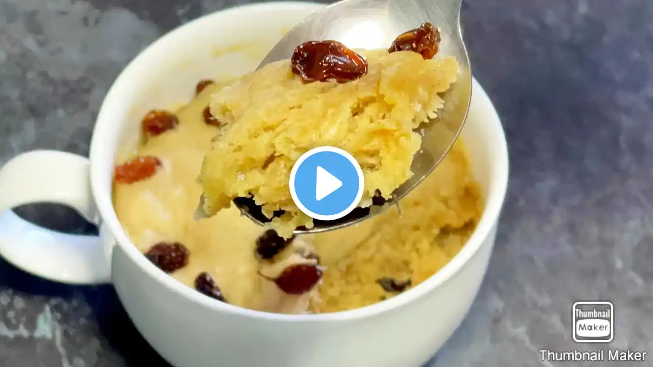 1 Minute Banana Mug Cake In Microwave | #Shorts