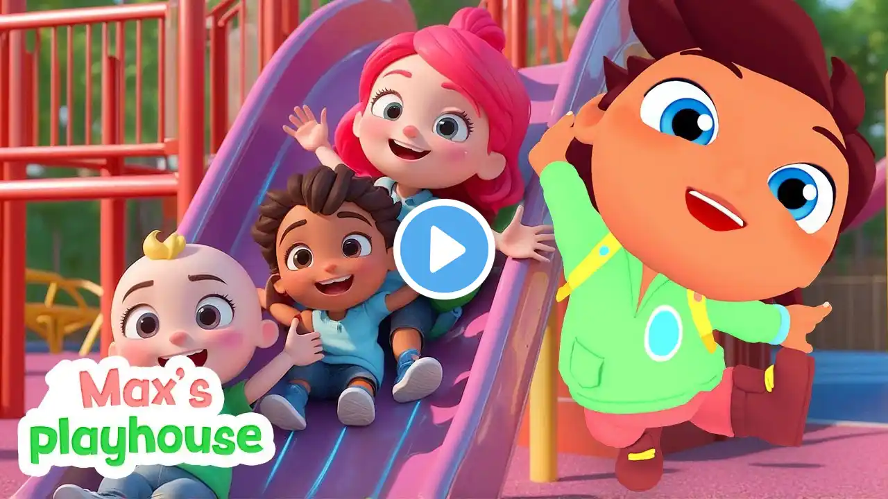 Yes Yes Playground Song + More Nursery Rhymes | Galaxy Kids