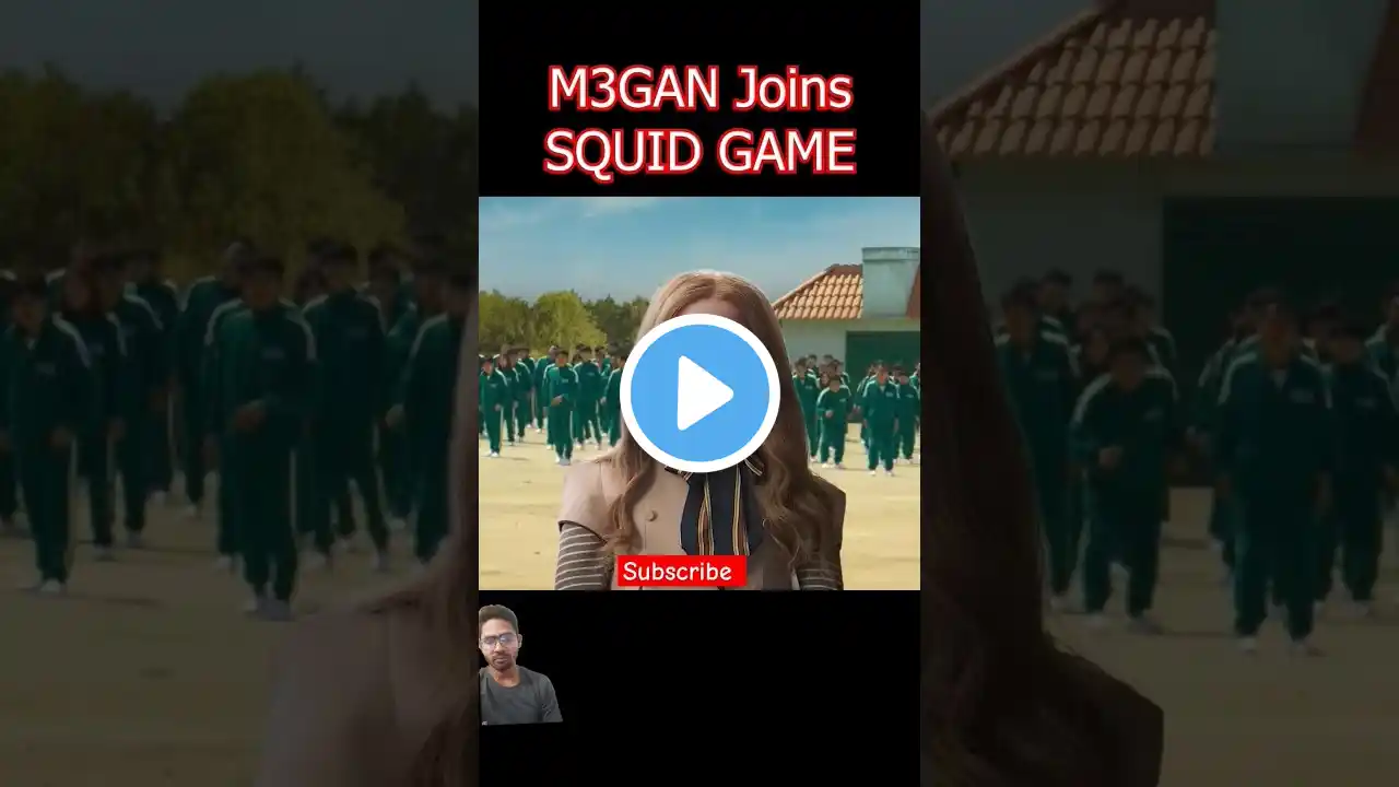 Megan join squid game #aiamaze #squidgame2 #squidgame #ai