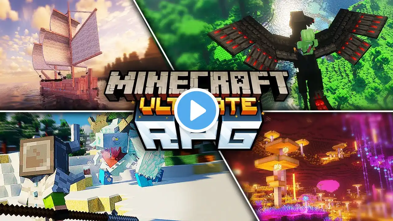 TOP 100+ Mods That Make Minecraft An Ultimate RPG! 1.20.2/1.12 [Forge/Fabric]