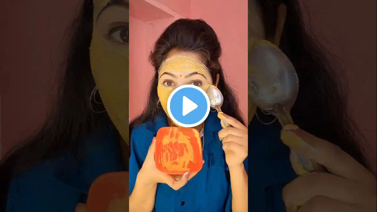 Curd Face Pack | Besan face pack for glowing skin 😱 #shorts #skincare #facepack