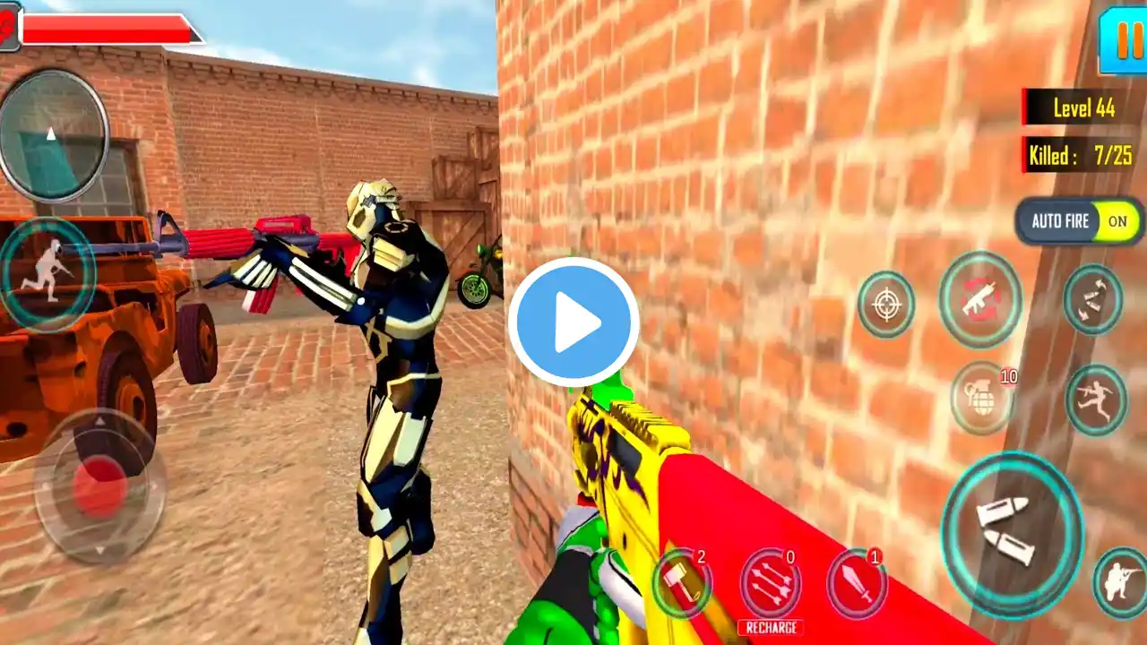 FPS Robot Shooter Strike Anti-Terrorist Shooting - Android GamePlay #3