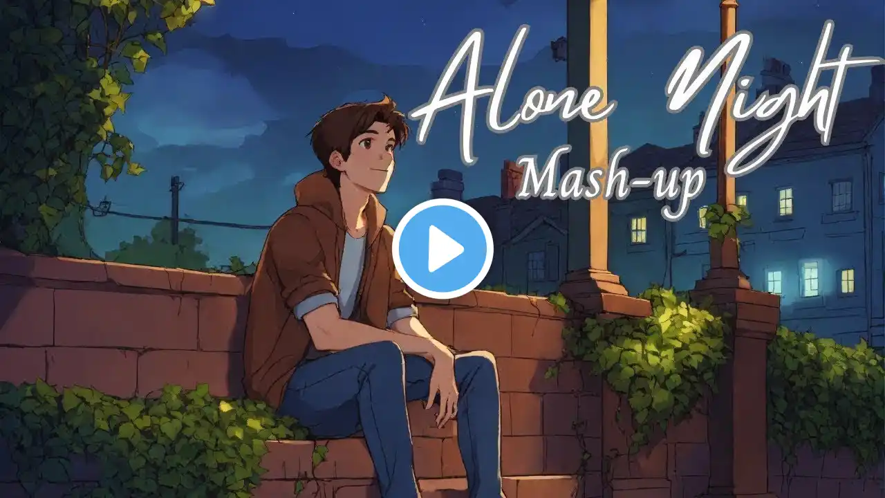 Alone Night💔 Mash-up l Lofi pupil | Bollywood songs | Chillout Lo-fi Mix | Best Of Arijit Singh 2024