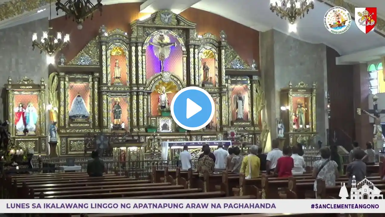 Banal na Misa - 6:00 N.U. Lunes sa Ikalawang Linggo ng Apatnapung Araw na Paghahanda