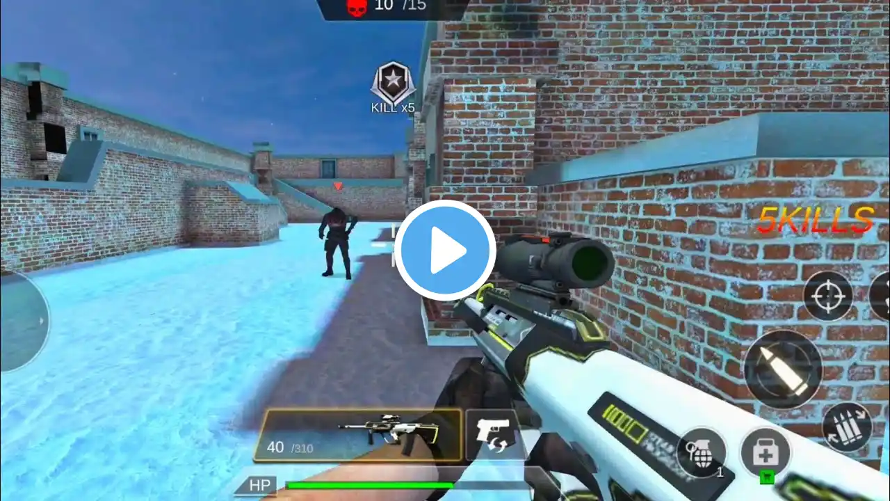 Gun Strike 2 Commando Secret Mission – FPS Shooting Games – Android GamePlay