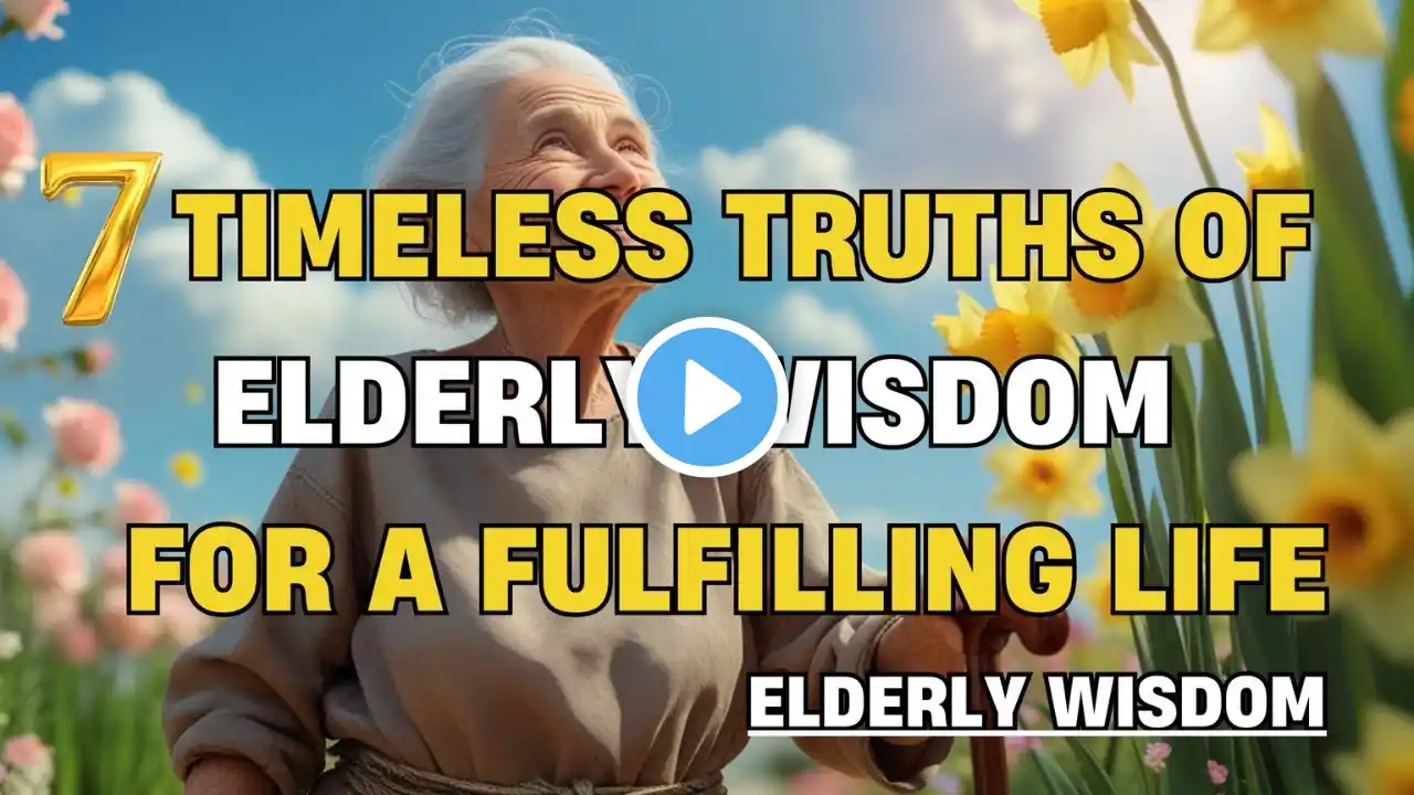 7 Timeless Truths of Elderly Wisdom for a Fulfilling Life | Elderly Wisdom Story