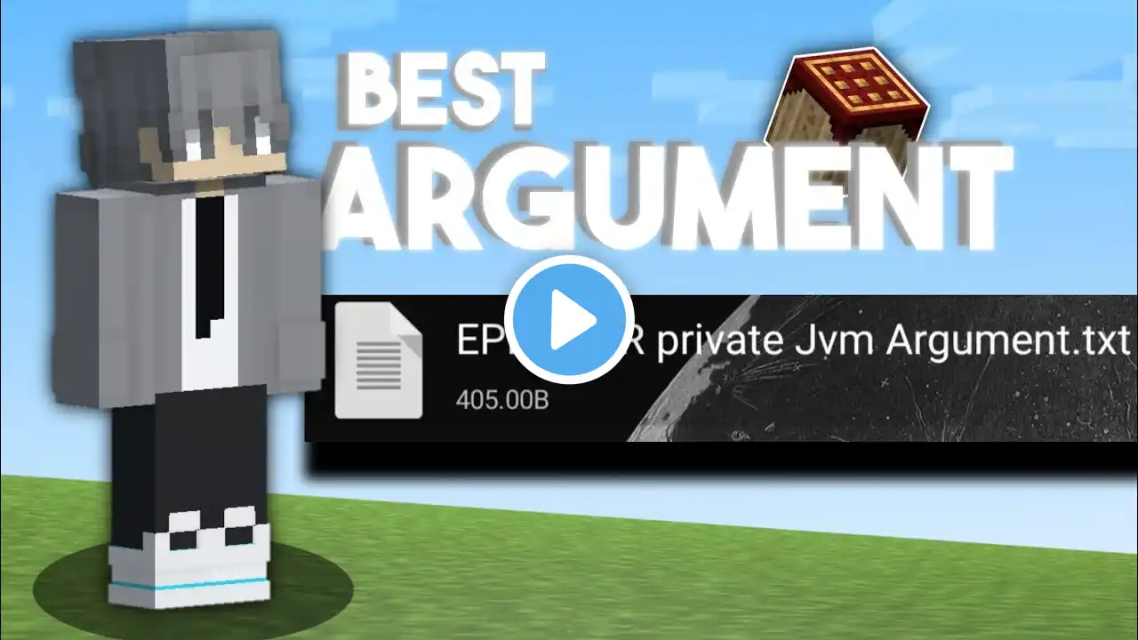 Lag free pojavlauncher | Best JVM ARGUMENT | #pojavalauncher #minecraft