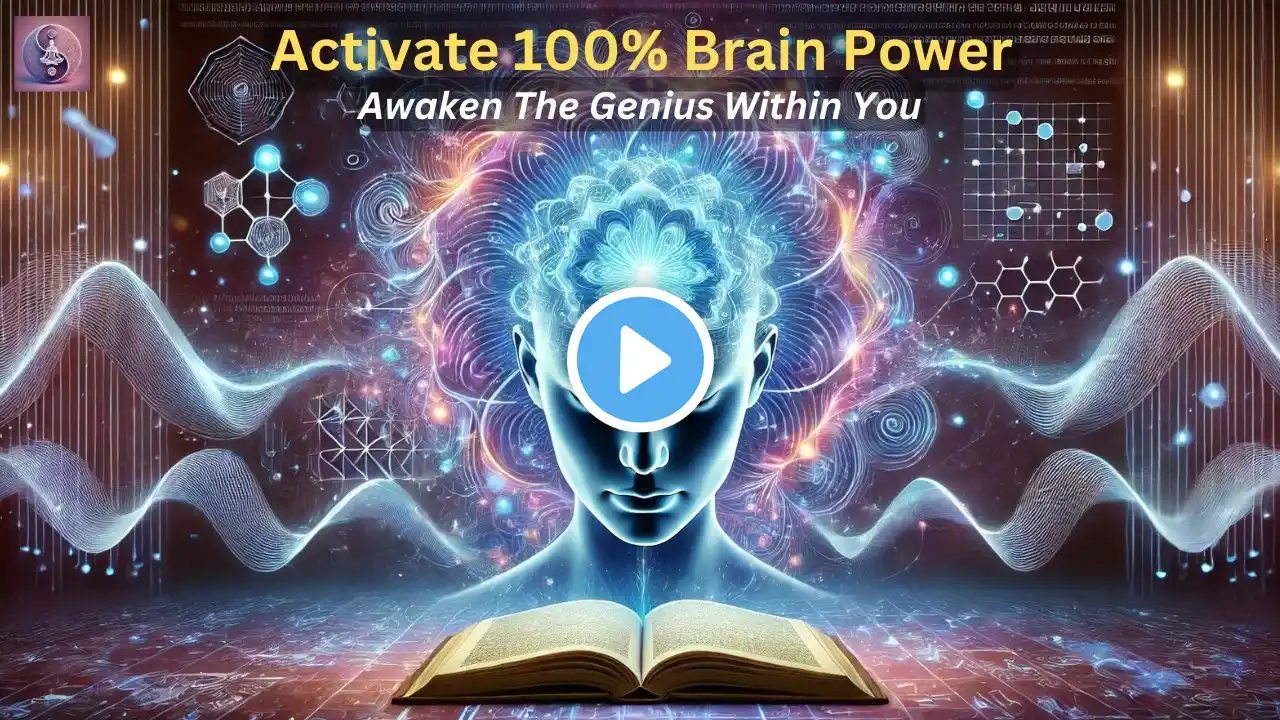 [40 Hz] Gamma Binaural Beats | Increase Brain Power | Super Focus & Intelligence | Become Limitless