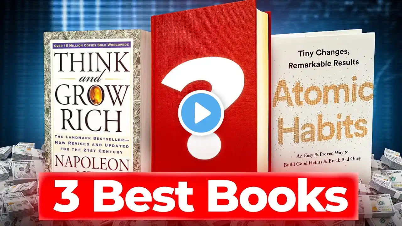 3 Life changing books You MUST READ in 2025 (To Get RICH)