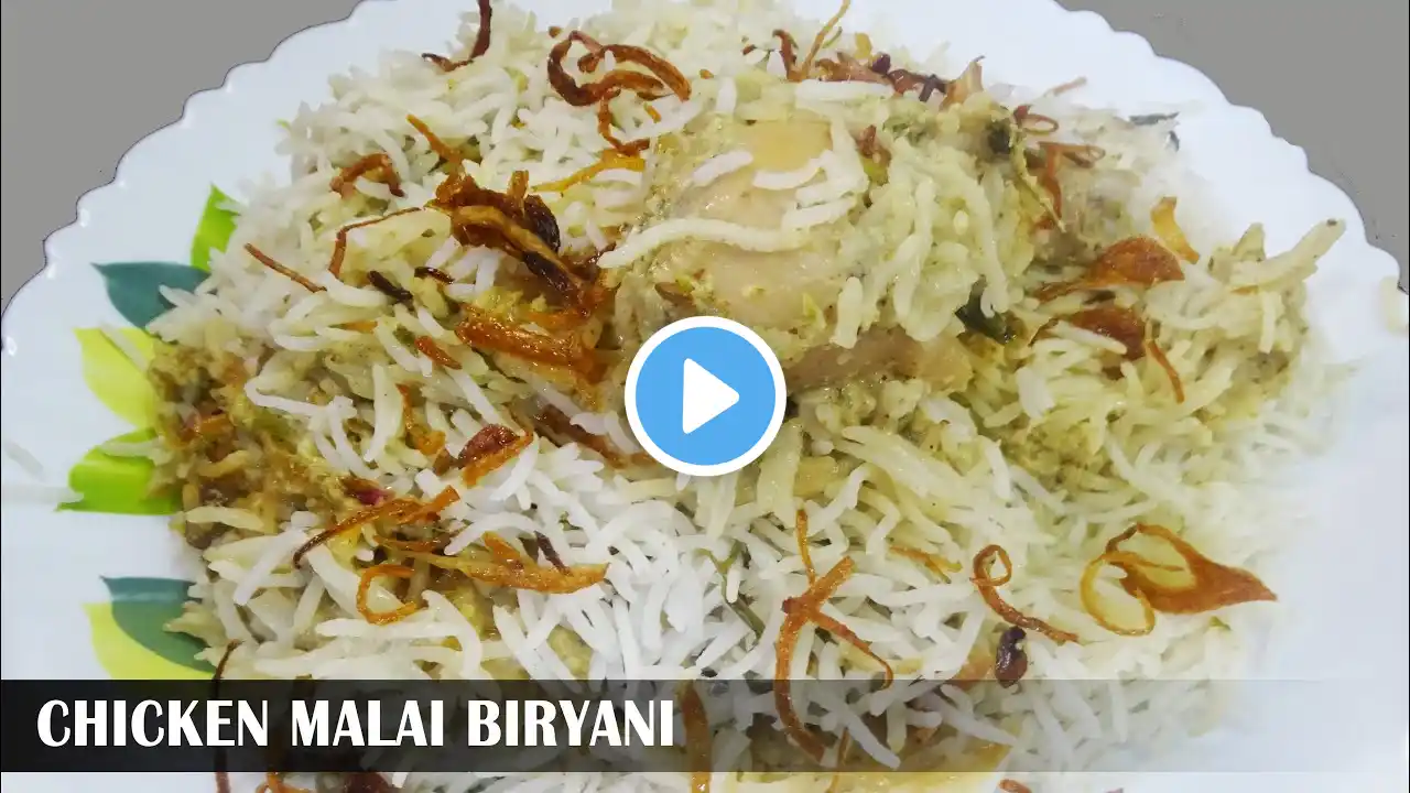 CHICKEN MALAI BIRYANI | चिकन मलाई बिरयानी | MALAI BIRYANI | EID SPECIAL | CLASSICRAFT FOODS