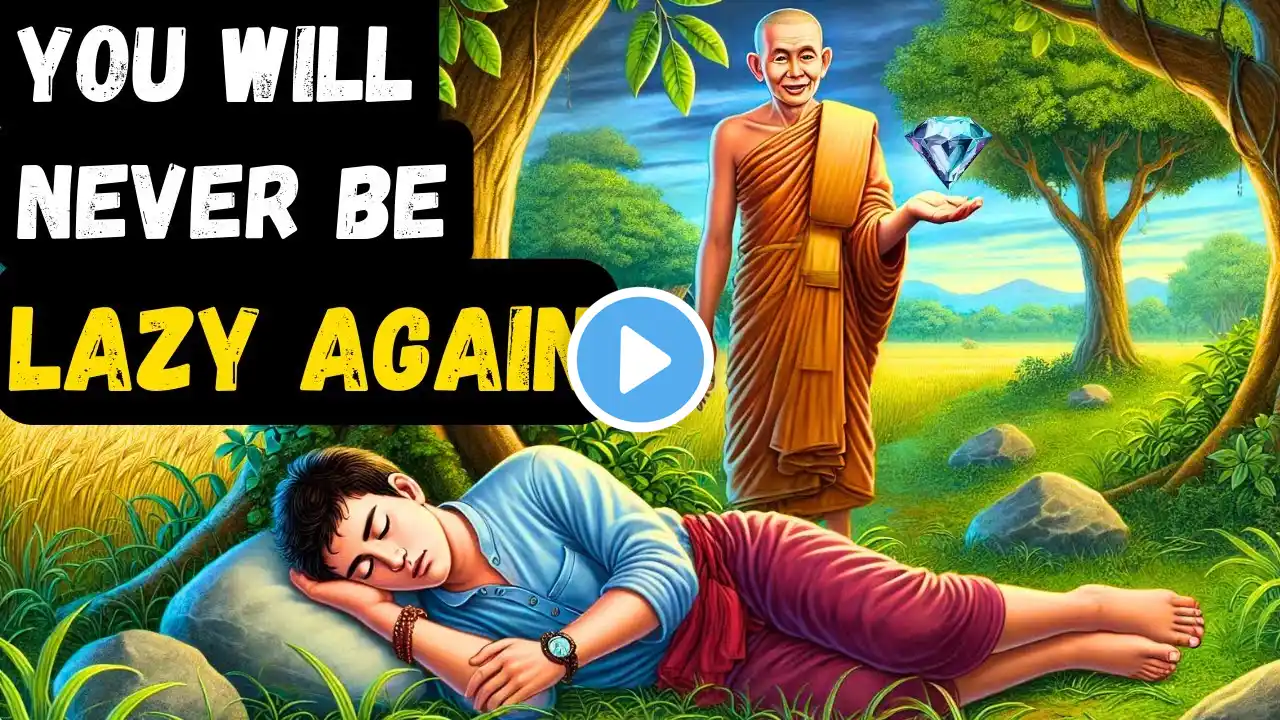 How To Overcome Laziness And Become Disciplined | Buddhist Wisdom Story On Laziness|