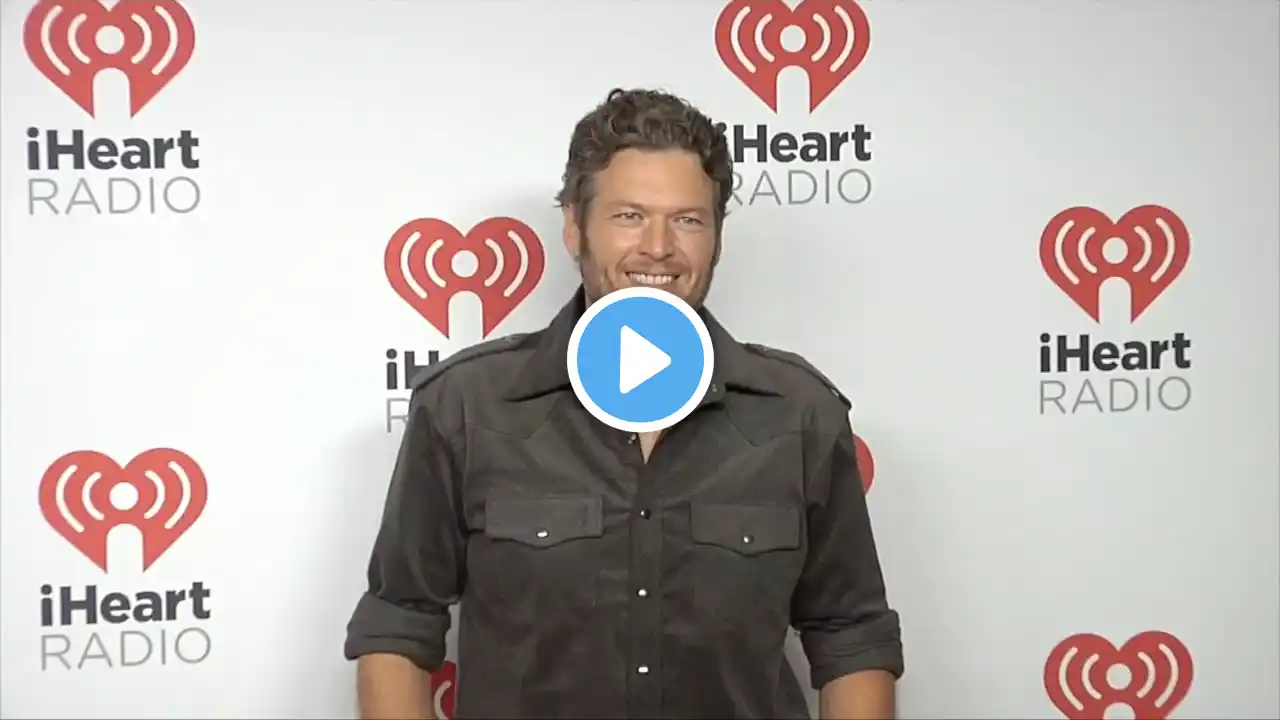 Blake Shelton // iHeartRadio Music Festival 2015 Red Carpet Arrivals