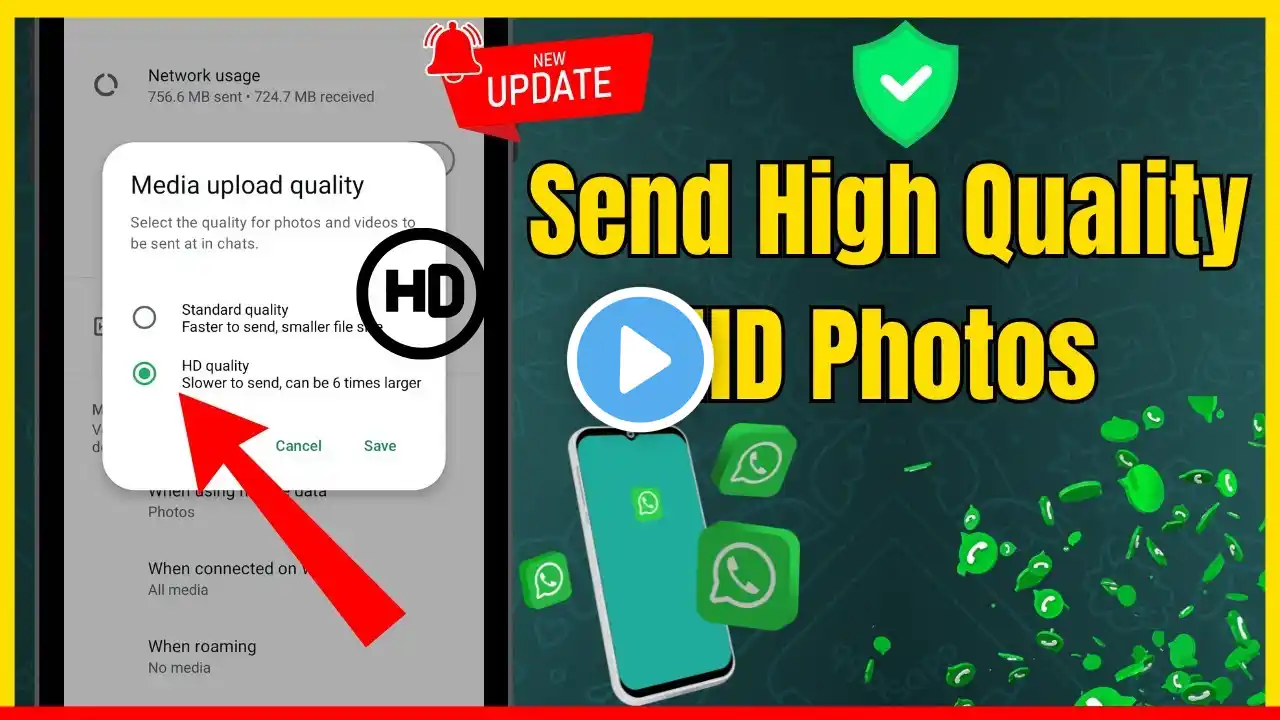 📸 How to Send HD Quality Photos on WhatsApp (2025) – Easy & Quick Guide!