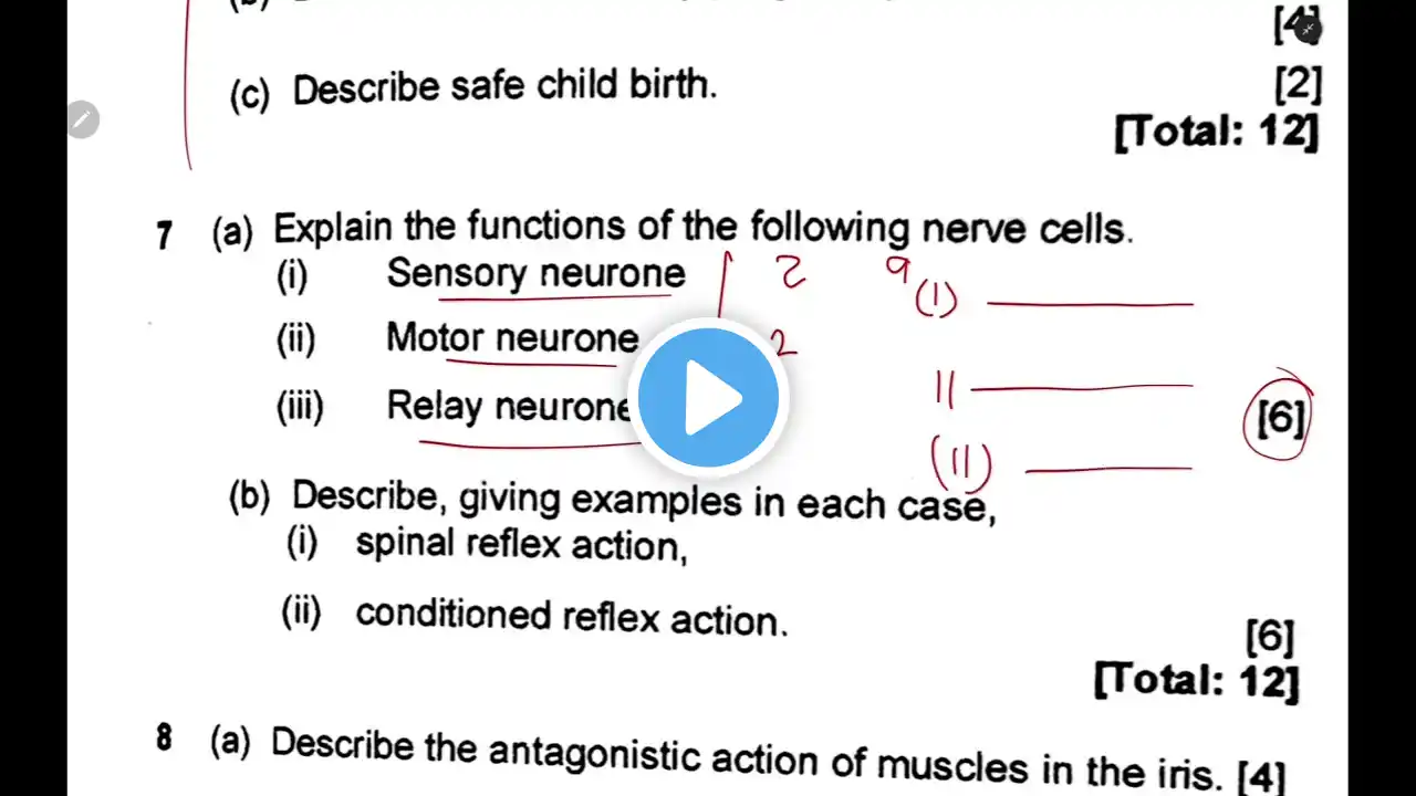 Biology section B | essay questions 2017-2024 GCE |  PREDICTION