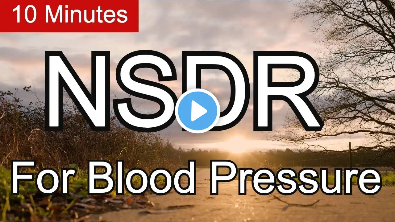 Non-sleep Deep Rest (NSDR) Exercise for blood pressure #nsdr #breathnow #breathingexcercises