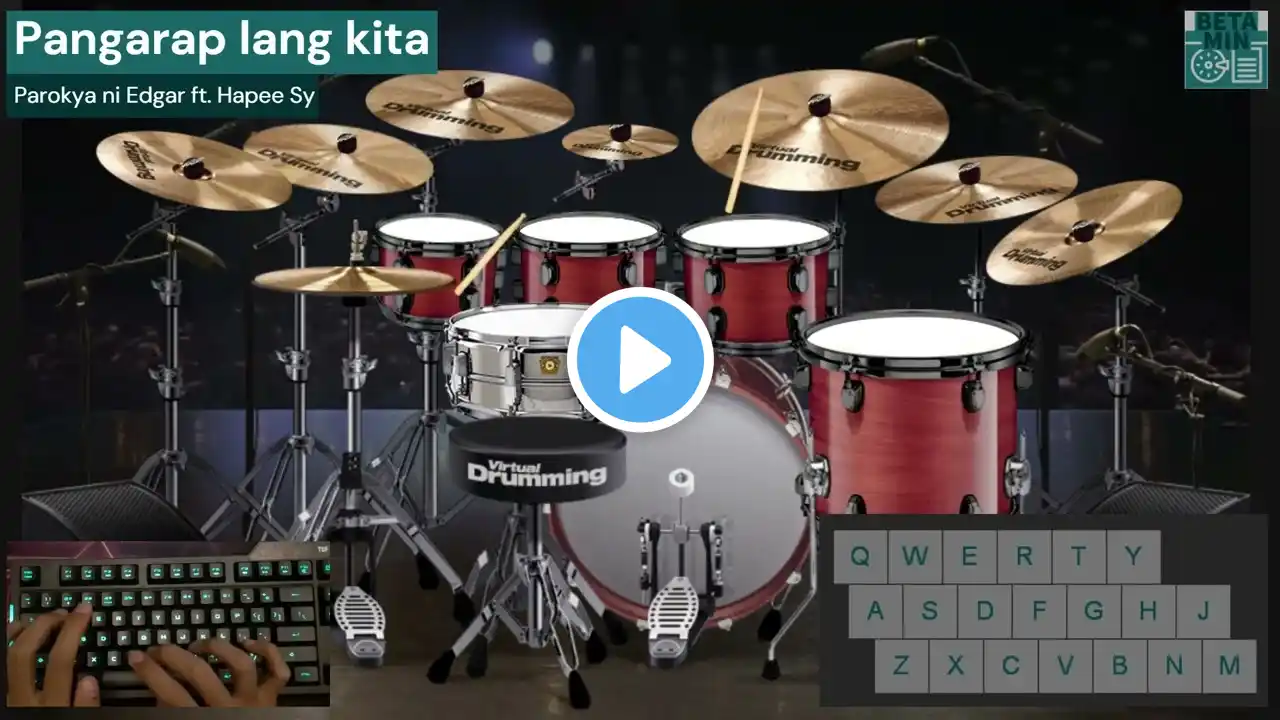 Pangarap lang kita- Parokya ni Edgar ft. Hapee Sy- Virtual Drumming Cover