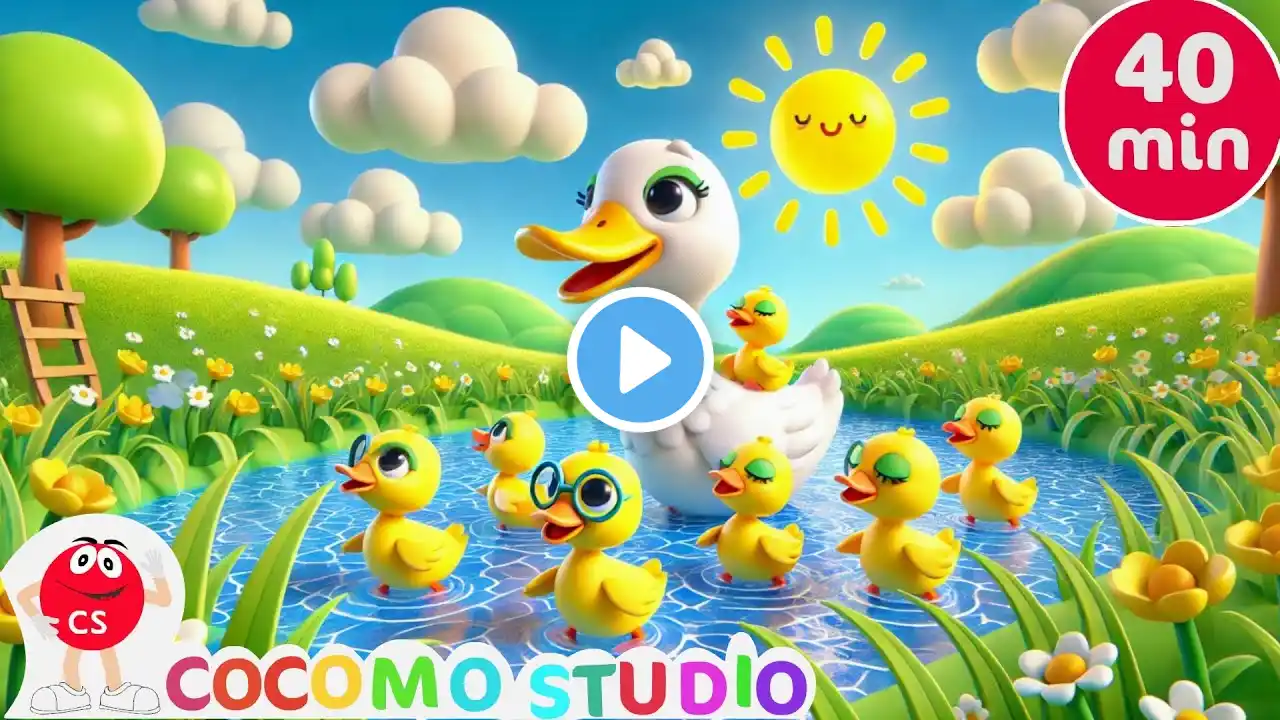 Five Little Ducks and more Nursery Rhymes and Kids Songs | Lullaby by CoComo