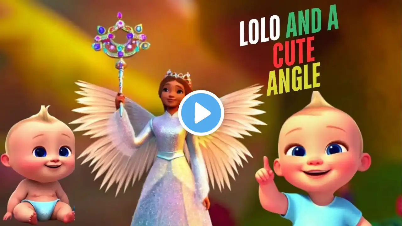 Lolo Cartoon and the Beautiful Cartoon Angel (Song) | looloo songs | looloo ha ha